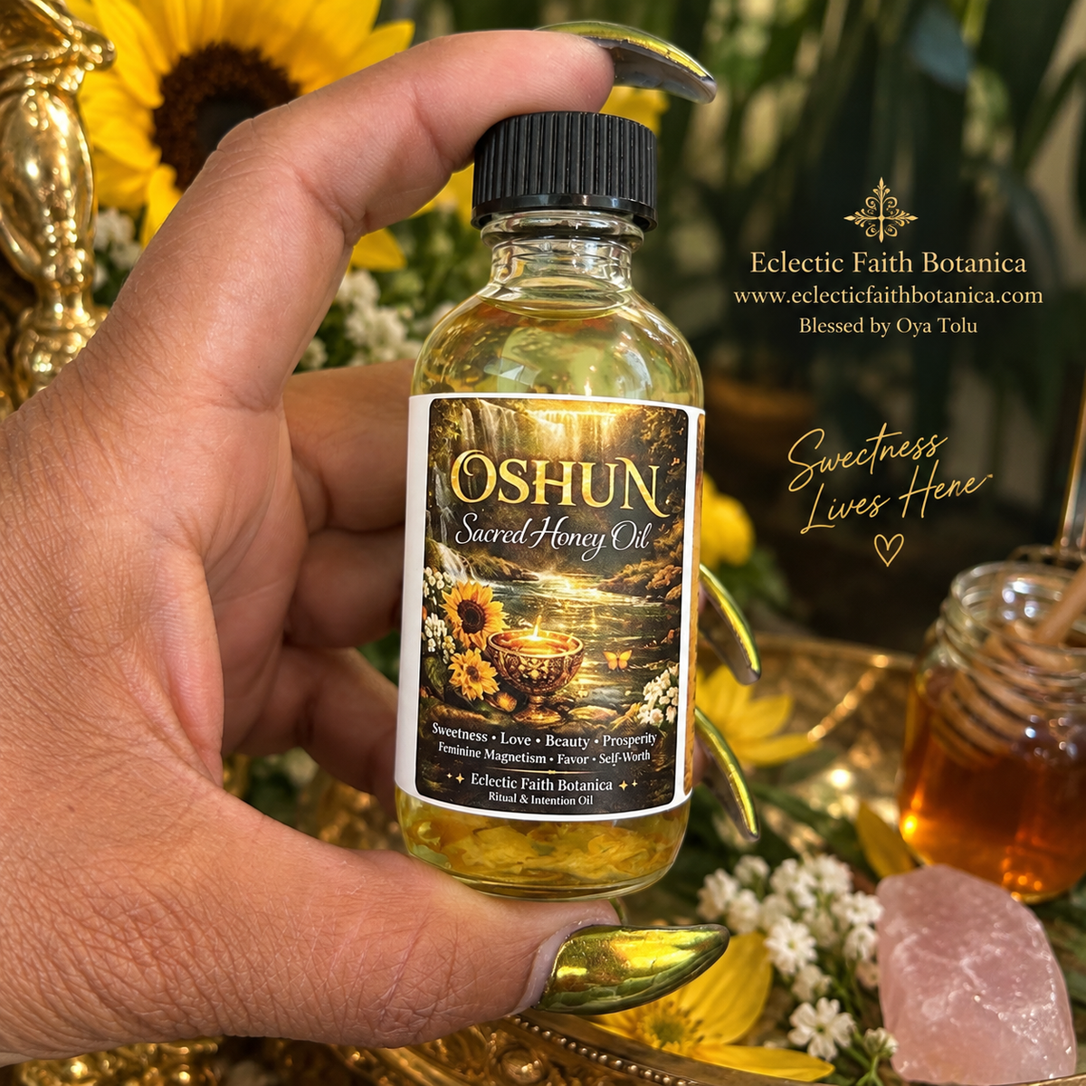 Oshun Sacred Honey Oil 2oz