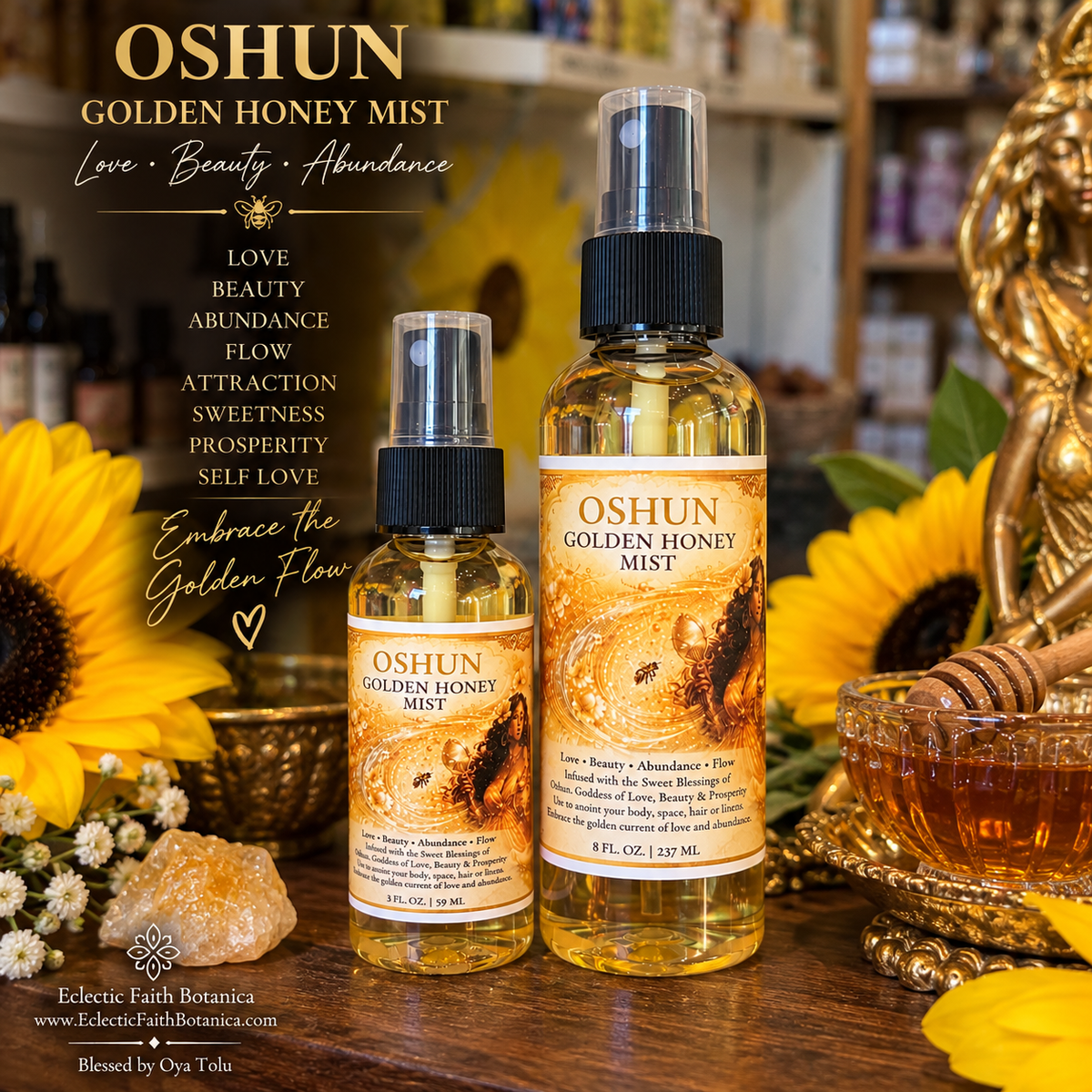 Oshun Golden Honey Mist