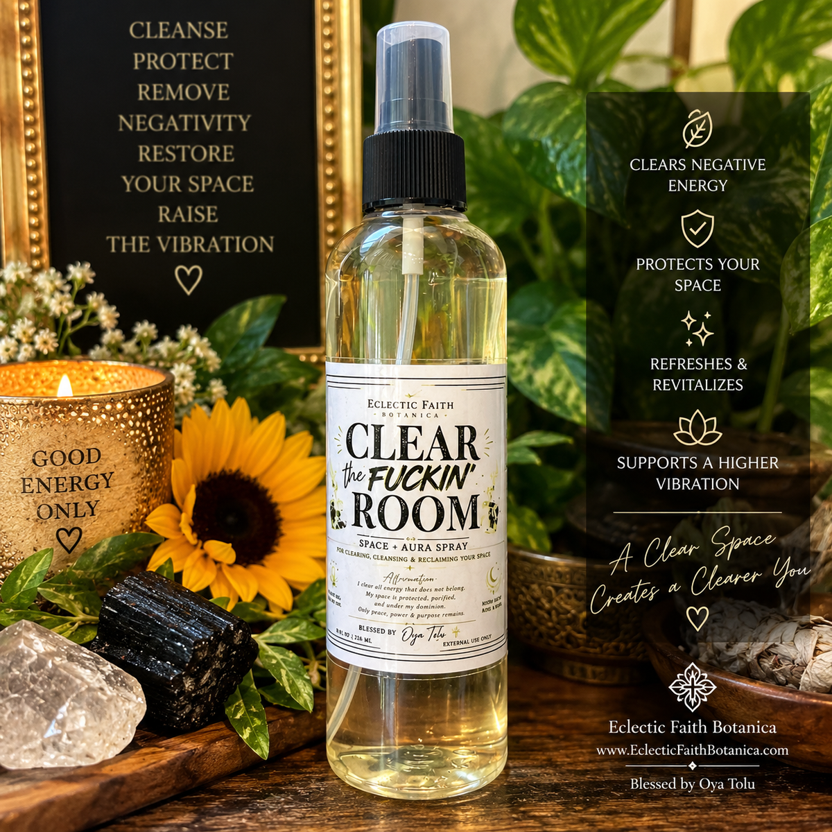 Clear the Fuckin Room Spray 8oz