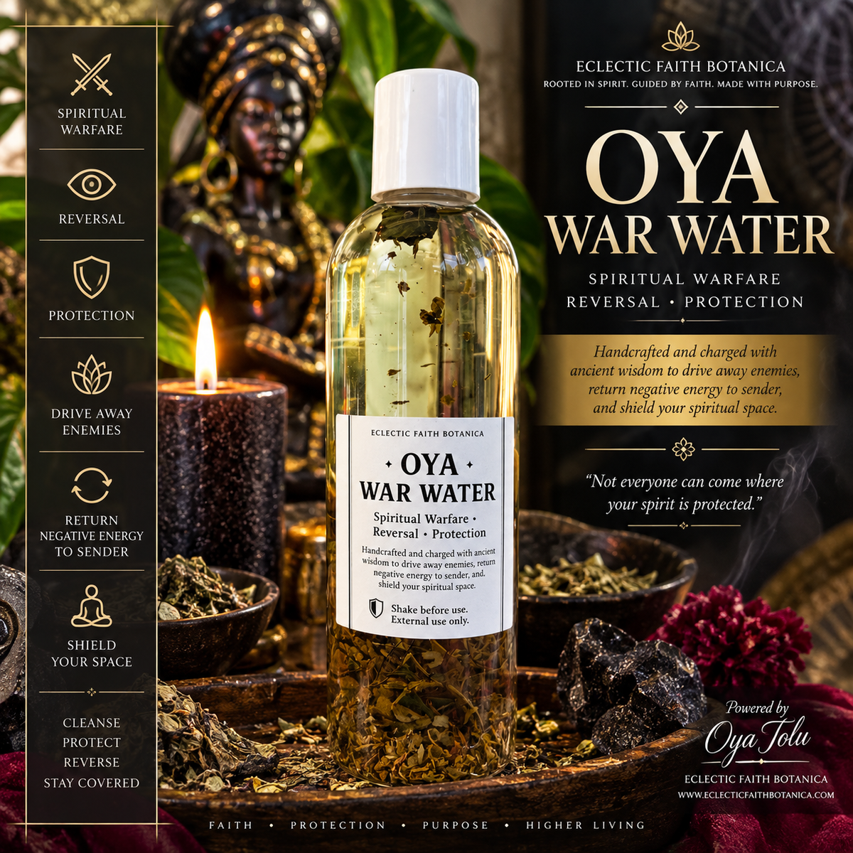 Oya War Water 8oz