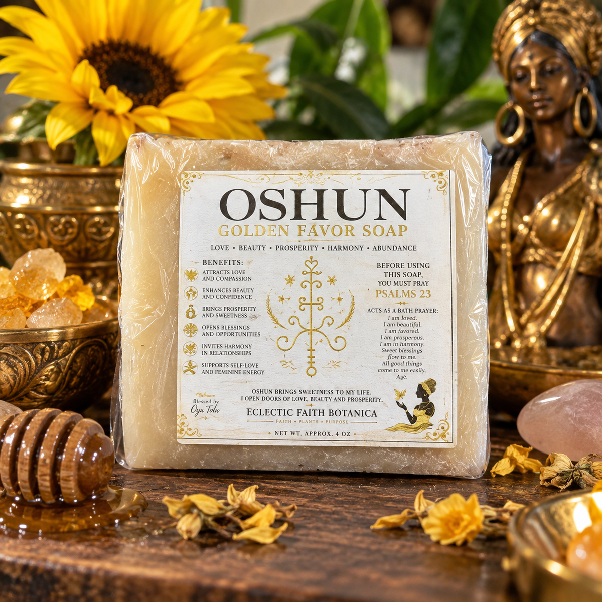 Oshun’s Golden Favor Soap