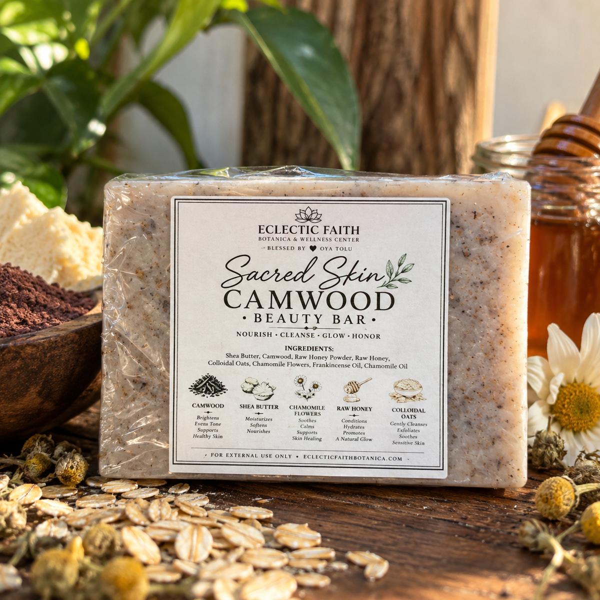Sacred Skin Camwood Beauty Bar