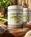 Lemongrass & Poppy Seed Scrub 8oz