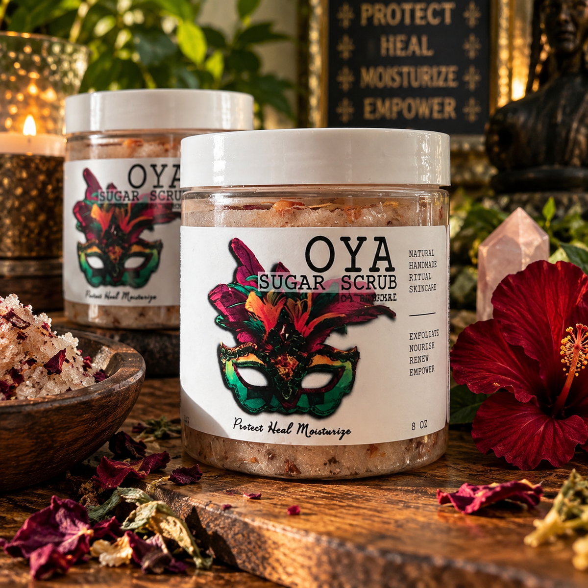 Oya Sugar Scrub 8oz
